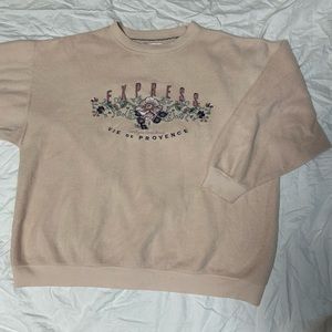 Baby Pink 90s Express Vive de Provence Sweatshirt